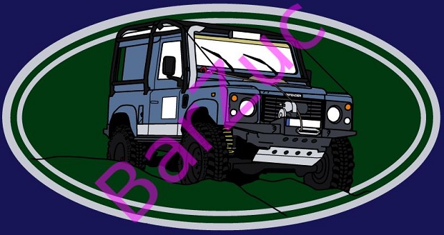 Seria Off-road, Land Rover Defender Seria Off-road, Land Rover Defender, wzór 2
